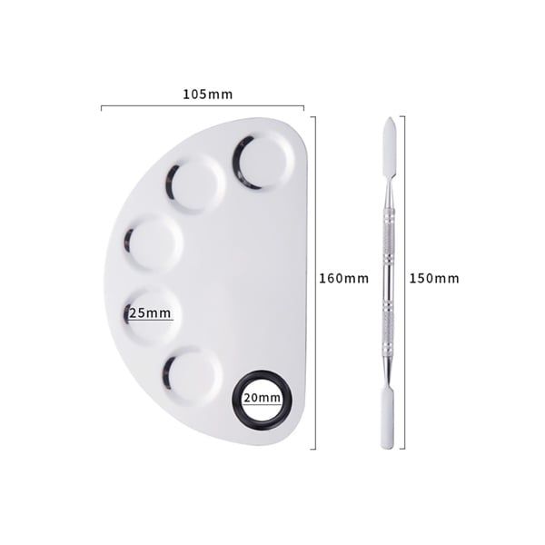 Khay Inox Pha Kem Nền Nội Địa Trung