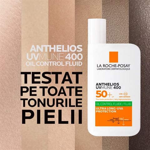 #Vạch Xanh - Sữa Chống Nắng Laroche Posay Anthelios Uvmune Fluide Oil Control 50ml
