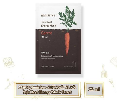 #CARROT - MẶT NẠ INNISFREE CÀ RỐT JEJU ROOT ENERGY