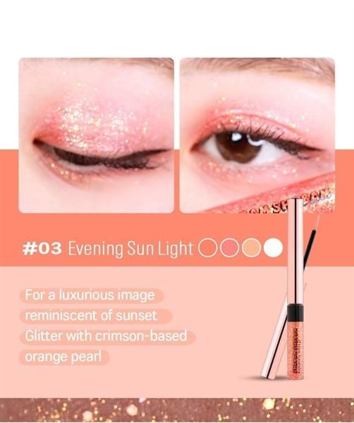 Nhũ Mắt Shabam Shabam Romantic Glitter Hàn Quốc (8/2025)