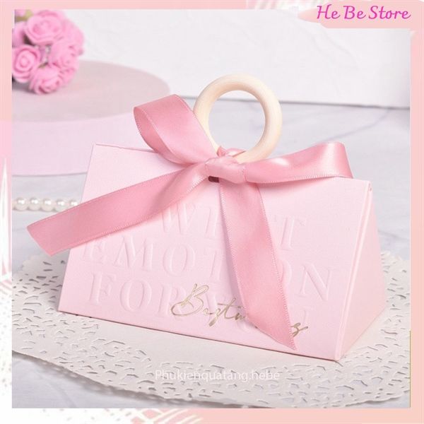 Túi Giấy Có Móc Gỗ Tam Giác Ngang Enjoy