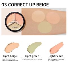Che Khuyết Điểm 3 Ô The Saem Cover Perfection Hàn Quốc (12/2025)