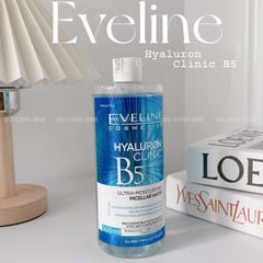 Tẩy Trang Dưỡng Ẩm Eveline Hyaluron Clinic B5