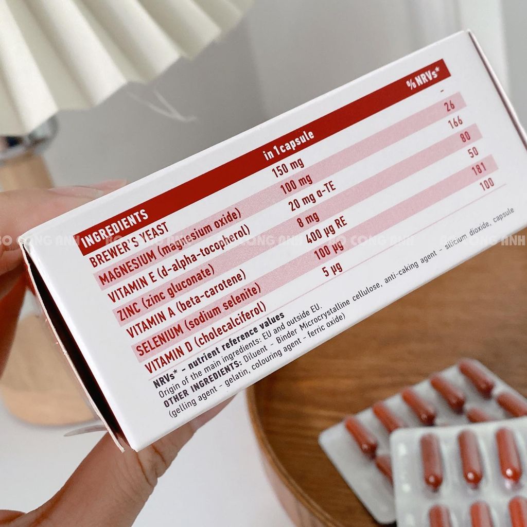 Viên Uống Trị Mụn Biotrade Acnaut Food Supplement 30 viên