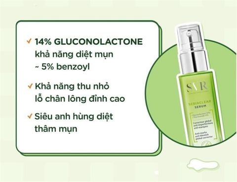 (NK) Serum Trắng Da, Giảm Mụn Sebiaclear SVR 30ml