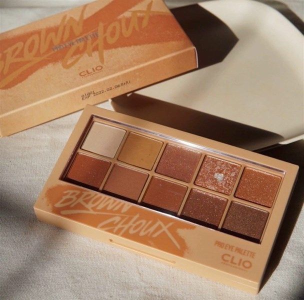 PHẤN MẮT CLIO PRO EYE PALETTE 10 Ô KÈM CỌ (09/2025) (XT)