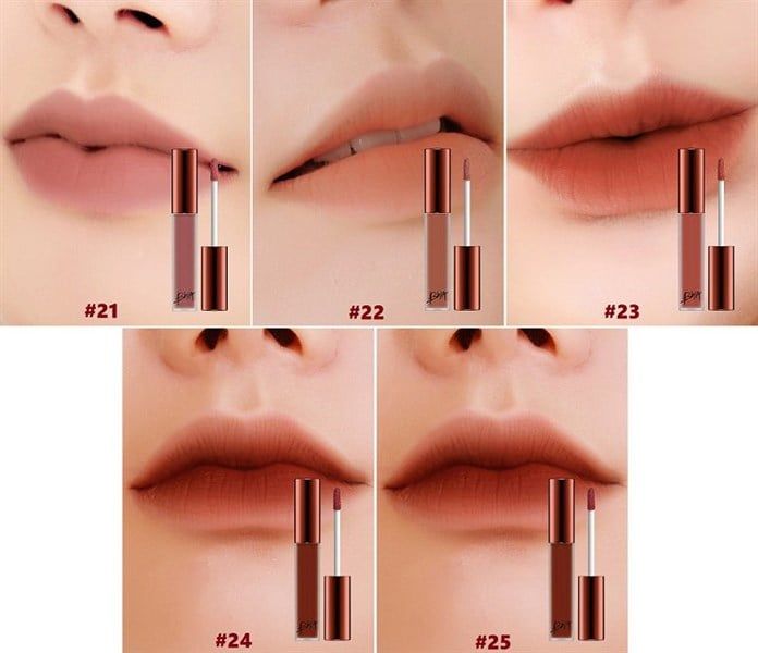 Son Kem BBia Last Velvet Lip Tint 5G Hàn Quốc (1/2026)