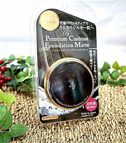 #01 - PHẤN NƯỚC TIARA GIRL PREMIUM MATTE ĐEN NHẬT BẢN