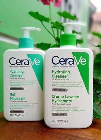 #Da Khô - Sữa Rửa Mặt Cerave 473ml
