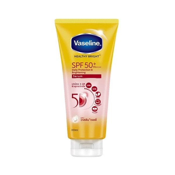 #Vàng - Dưỡng Thể Vaseline Healthyl Bright 50Spf Daily Protection & Brightening Serum