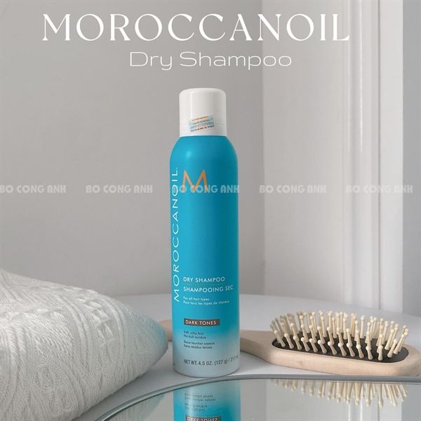 Dầu Gội Khô Moroccanoil Dry Shampoo Dark Tones 205ML