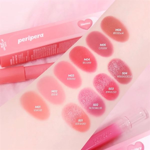 Son Bút Chì Peripera Slip On My Lip Matte 1.4G
