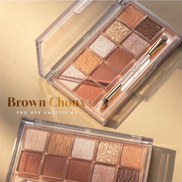 PHẤN MẮT CLIO PRO EYE PALETTE 10 Ô KÈM CỌ (09/2025) (XT)