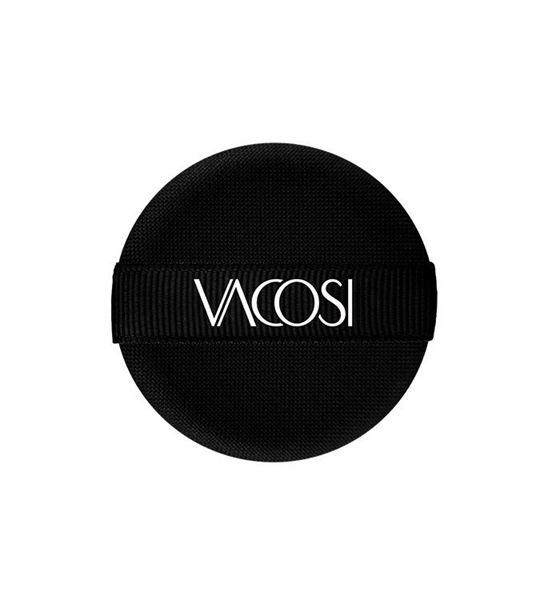 PU06-01 Bông Cushion Vacosi Đen Tròn