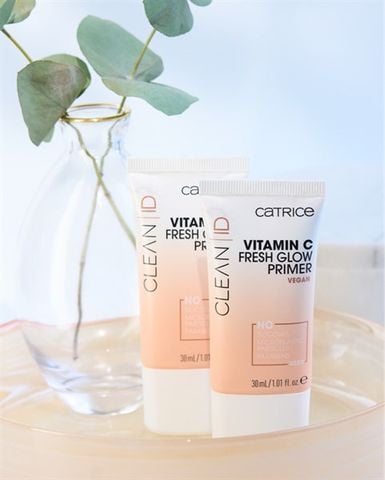 #CAM - KEM LÓT CATRICE CLEAN ID VITAMIN C FRESH GLOW 30ML