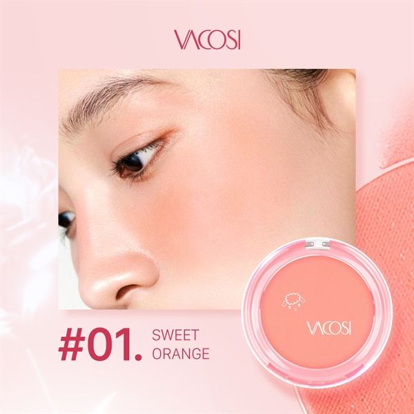 (New) Phấn má hồng Vacosi Lolipop Blush Powder 7.3g (1/2027)