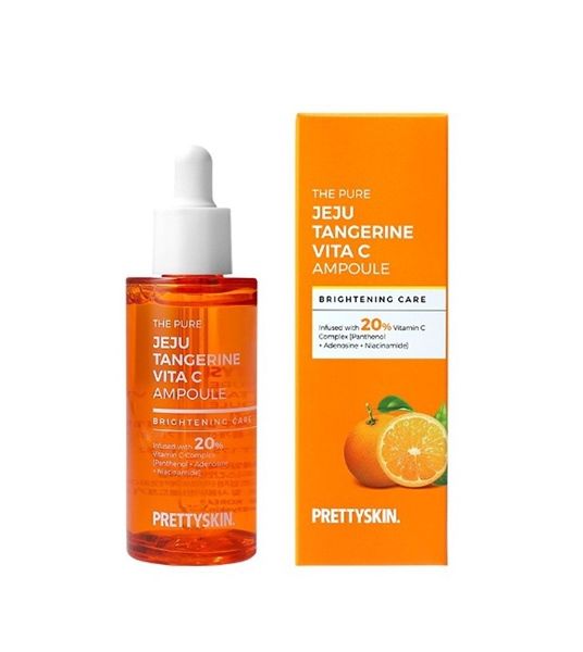 Tinh Chất Vita C PrettySkin The Jeju Tangerine 52ml Hàn Quốc (9/2026) (Nk)