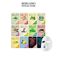 Mặt Nạ Bergamo Help! Hàn Quốc 25ml (9/2026)