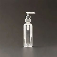 Chai Chiết Mỹ Phẩm Bằng Nhựa Vòi Nhấn 100ml (Có Van Khoá)