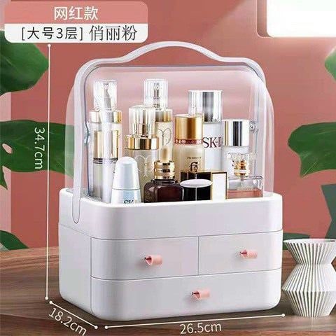 Hộp Đựng Mỹ Phẩm Có Tay Cầm Nội Địa Trung