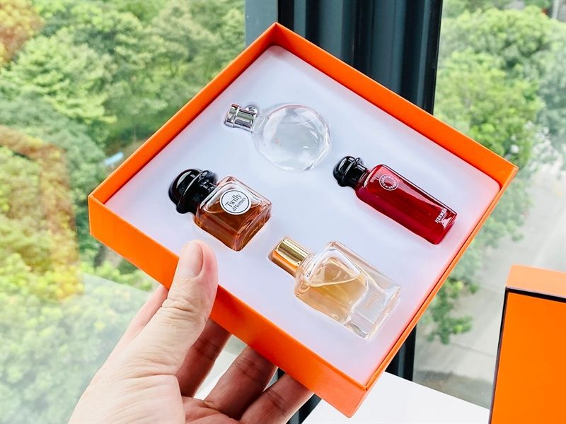 Set 4 Nước Hoa Hermes Replica Coffret (7.5Ml X 4)