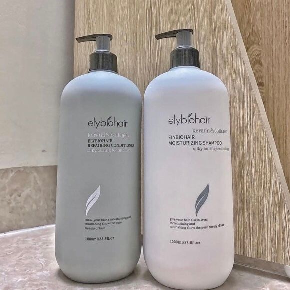 Dầu Gội Elybiohair Keratin & Collagen Moisturizing