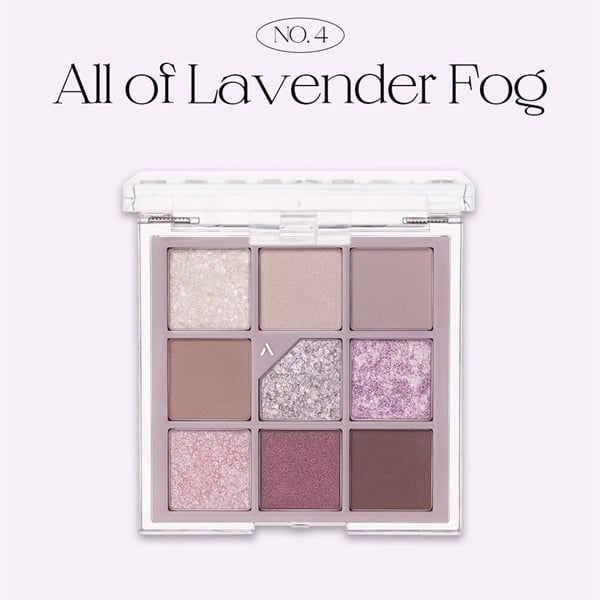 Phấn Mắt 9 Ô Unleashia Glitterpedia Hàn Quốc (8/2026)