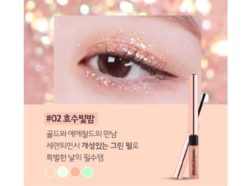Nhũ Mắt Shabam Shabam Romantic Glitter Hàn Quốc (8/2025)