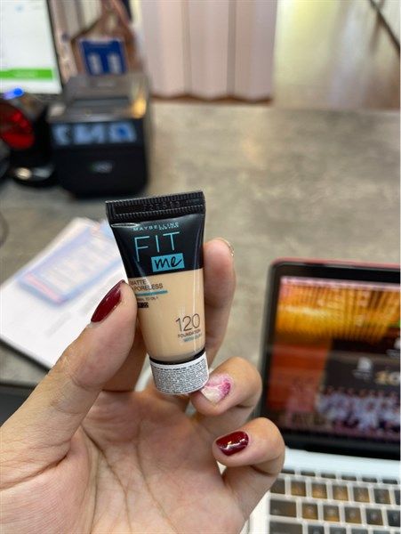 #120 SAMPLE 5ML NỀN FIT ME MAYBELLINE