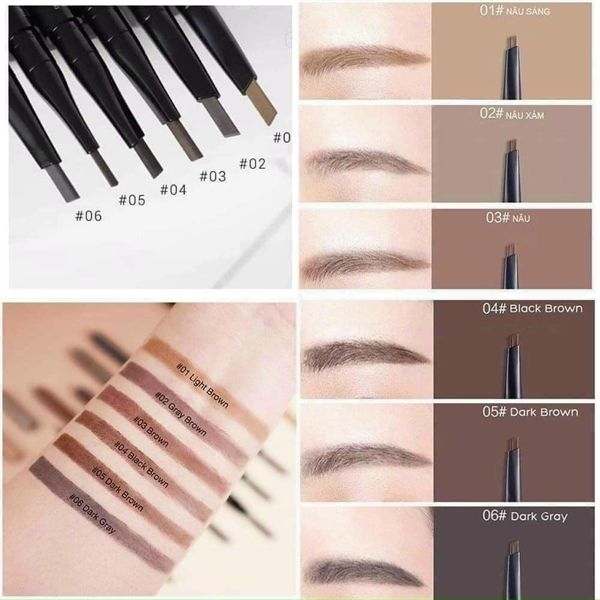 CHÌ KẺ MÀY 2 ĐẦU THE FACE SHOP DESIGNING EYEBROW PENCIL