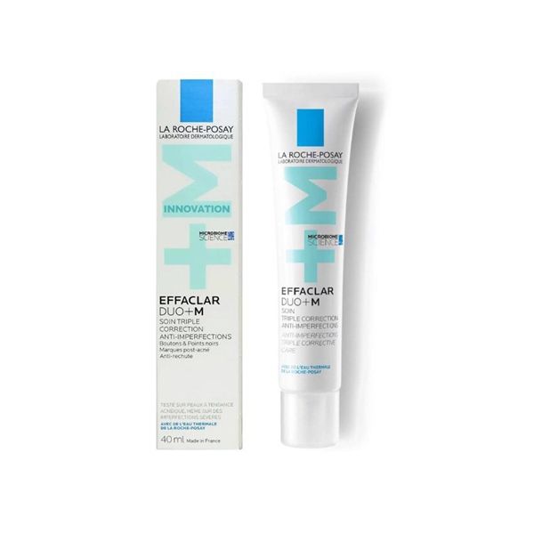 [New] Kem Dưỡng Trị Mụn La Roche-Posay Effaclar DUO+M 40ml (7/2026)