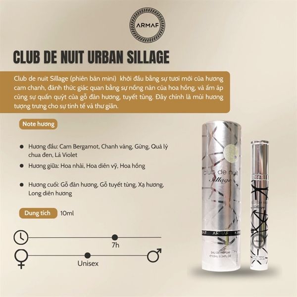 Nước Hoa Club De Nuit