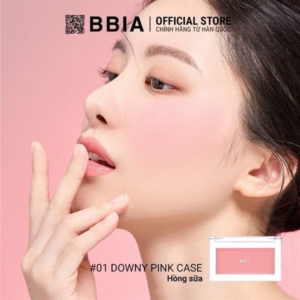 Má Hồng Kem Bbia Ready To Wear Downy Cheek 3.5G (26/9/2027)