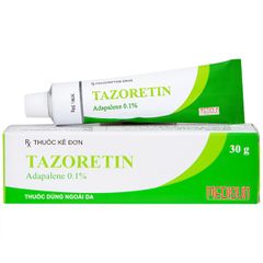 Kem Trị Mụn Tazoretin Adapalene 0.1% (9/2026)