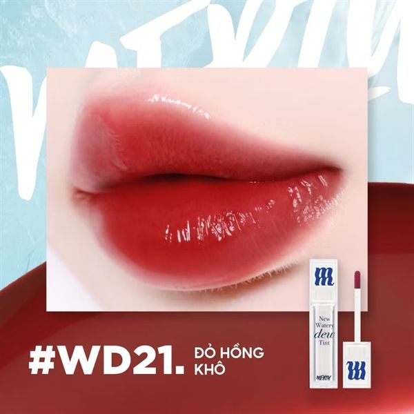 Son Tint Bóng Merzy Dạng Thạch New Watery Dew Tint 4G (21/4/2028)