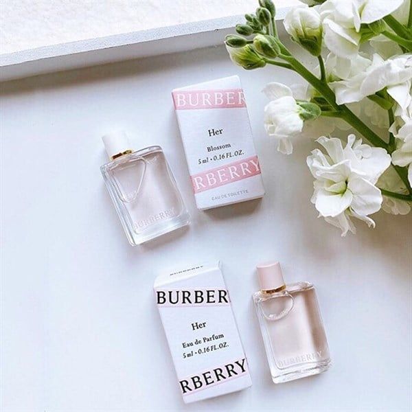 Nước Hoa Burberry Her Edp Mini 5Ml (Vỏ Hồng)