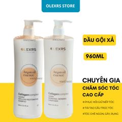 [Bản Cam] Dầu Gội Olexrs + Hair Salon Argan Oil Essence Collagen
