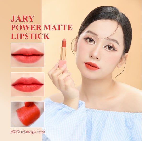Son Thỏi Lì Jary Power Matte Lipstick 3.5g