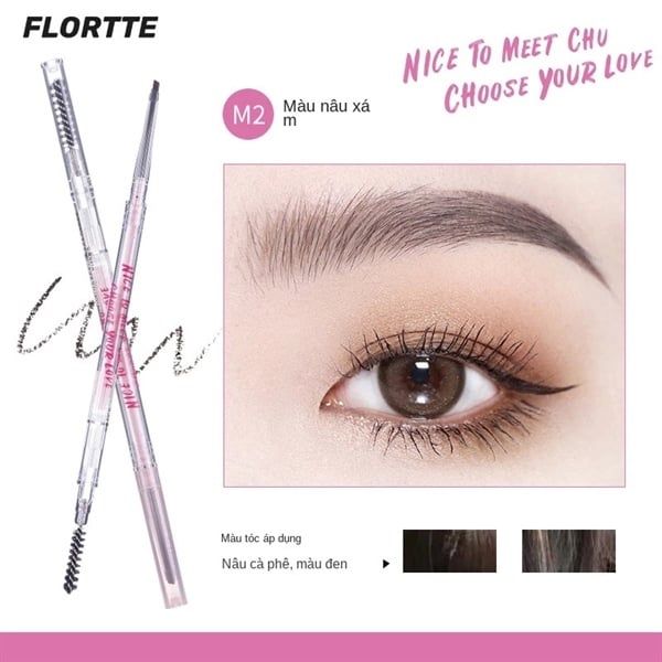 Chì Kẻ Mày Flortte Nội Địa Trung (09/2027)