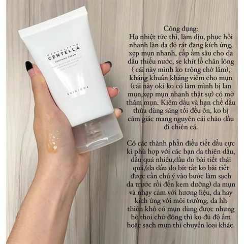 #Soothing Cream - Kem Dưỡng Ẩm Centella Madagascar Skin1004 75ml (7/5/2027)