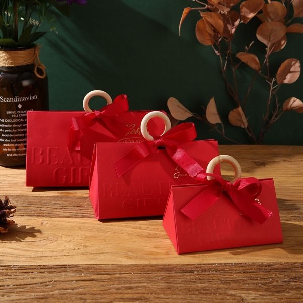 Túi Giấy Có Móc Gỗ Tam Giác Ngang Enjoy