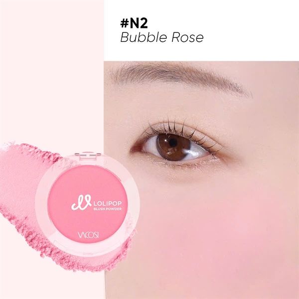 [New] Phấn Má Hồng Vacosi Lolipop All Day Blush 5.6G