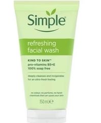 [Xanh Lá] Gel Rửa Mặt Dưỡng Ẩm Simple Refreshing Facial Wash
