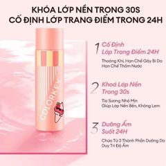 [Nk] Xịt Khoá Nền Make Up Colorkey 30ML (03/2028) - Vỏ Hồng - Nhập Khẩu
