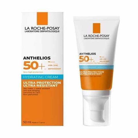 #Da Khô - Kem Chống Nắng La Roche - Posay Hydrating Cream 50ml ( Xách Tay ) (Date 27/11/2023)
