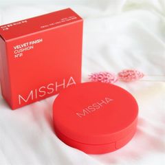 [Bản Đỏ] Phấn Nước Missha Velvet Finish Cushion 15G (03/2028)