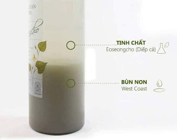 Toner Mamonde Diếp Cá Pore Clean Hàn Quốc 250ml (12/2026)