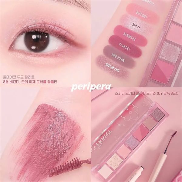Phấn Mắt Peripera 7 Ô All Take Mood Palette (01/2028)