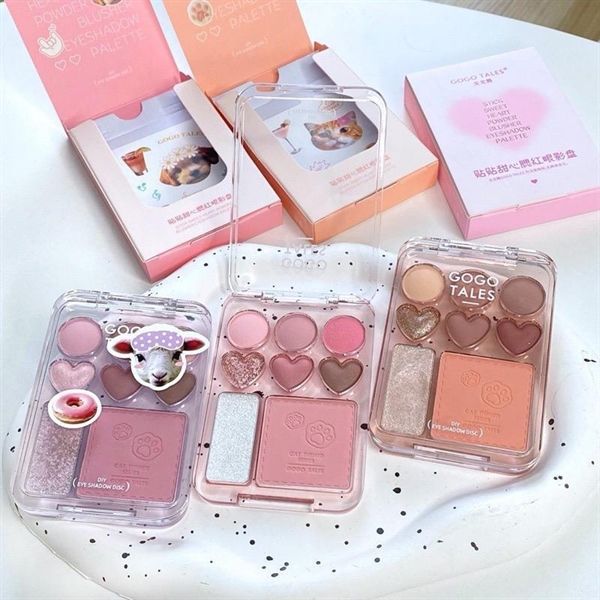 Bảng Mắt Má Highlight Gogo Tales Stick Sweet Heart 9.5g
