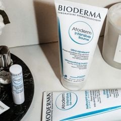 #Trắng - Gel Rửa Mặt Bioderma Atoderm Intensive Cho Da Khô 200ml